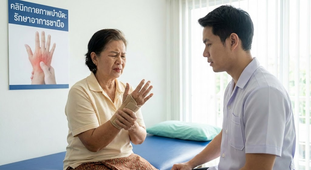 มือชา... สัญญาณเตือนภัยที่ไม่ได้เกิดจากแค่ "เลือดลมไม่ดี"