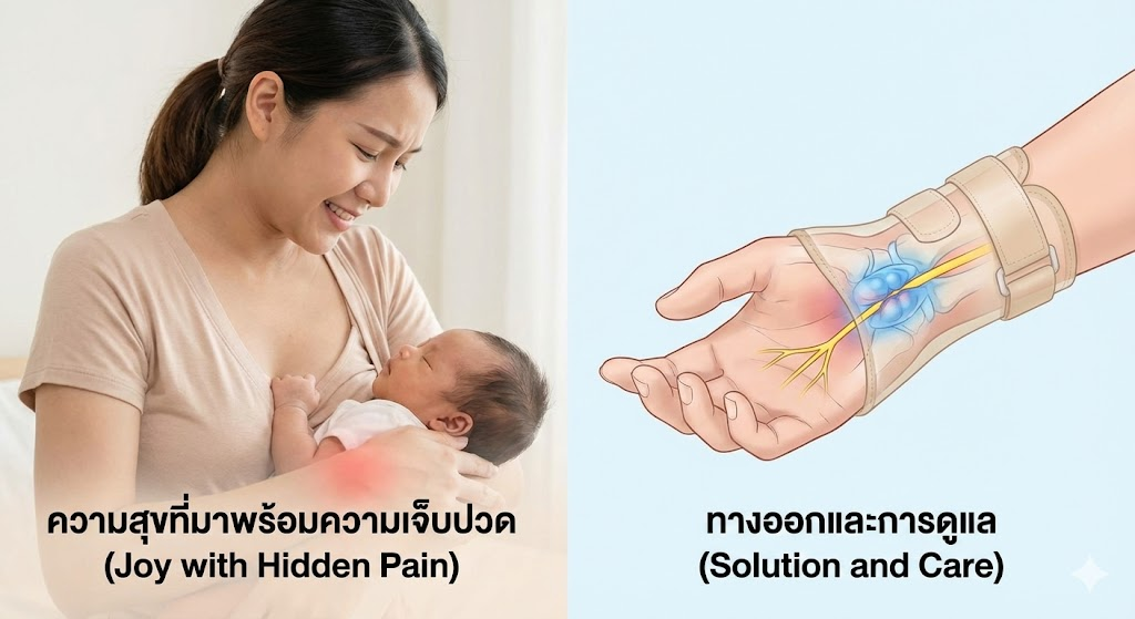คนท้องมือชา คลอดแล้วจะหายเองไหม? หรือต้องรักษาเหมือนคนทั่วไป?