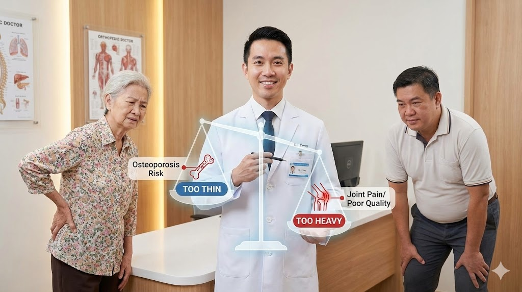 คนผอม vs คนอ้วน ใครเสี่ยงเป็นโรคกระดูกพรุนมากกว่ากัน?