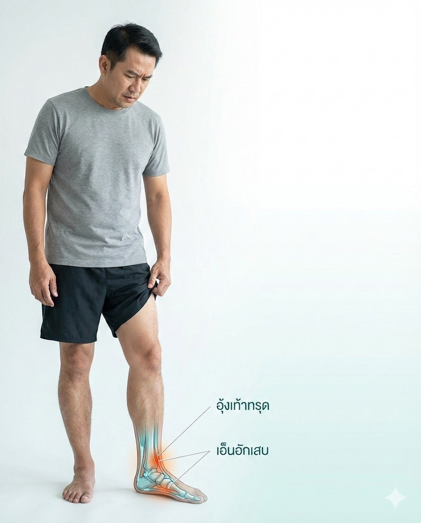 เท้าแบน (Flat Feet) ในผู้ใหญ่ ไม่เจ็บต้องรักษาไหม? เสี่ยงเข่าเสื่อมจริงหรือ?