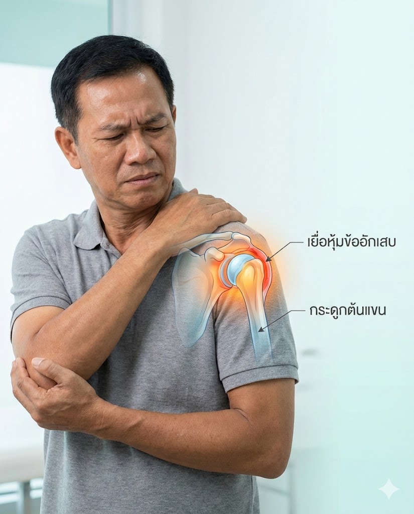 เบาหวานน้ำตาลสูง... ทำไมอยู่ดีๆ ถึง “ไหล่ติด” ง่ายกว่าคนอื่น? (เรื่องที่คนเป็นเบาหวานต้องรู้)