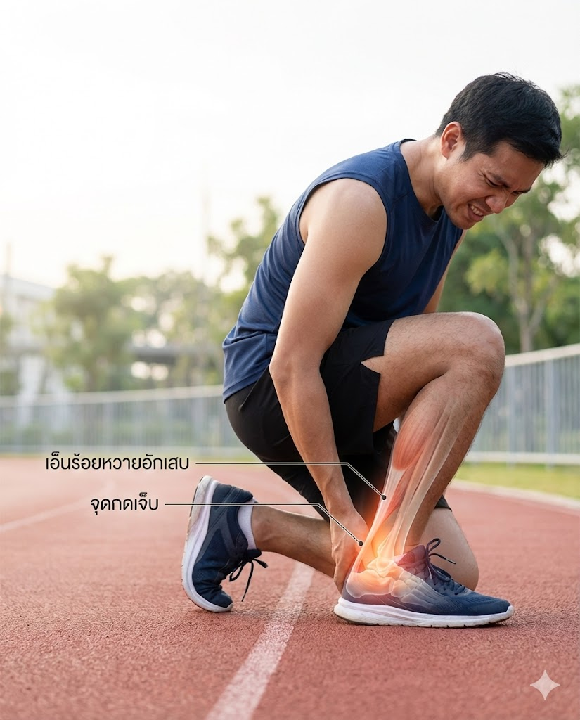 เอ็นร้อยหวายอักเสบเรื้อรัง... ภัยเงียบของคนชอบวิ่ง