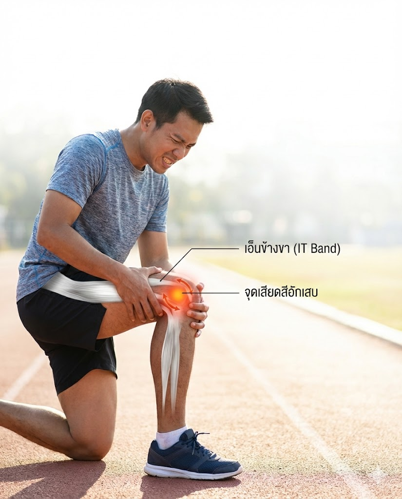 เจ็บเข่าด้านนอก (IT Band) โรคเพื่อนสนิทนักวิ่ง (ไม่ได้เข่าเสื่อม แต่ทำไมเจ็บจัง?)