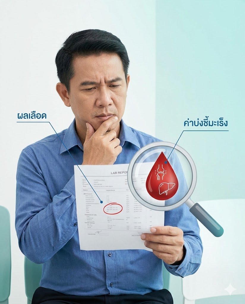 ตรวจเลือดประจำปี "ค่ามะเร็ง" ปกติ แปลว่ากระดูกฉันปลอดภัย 100% จริงไหม?