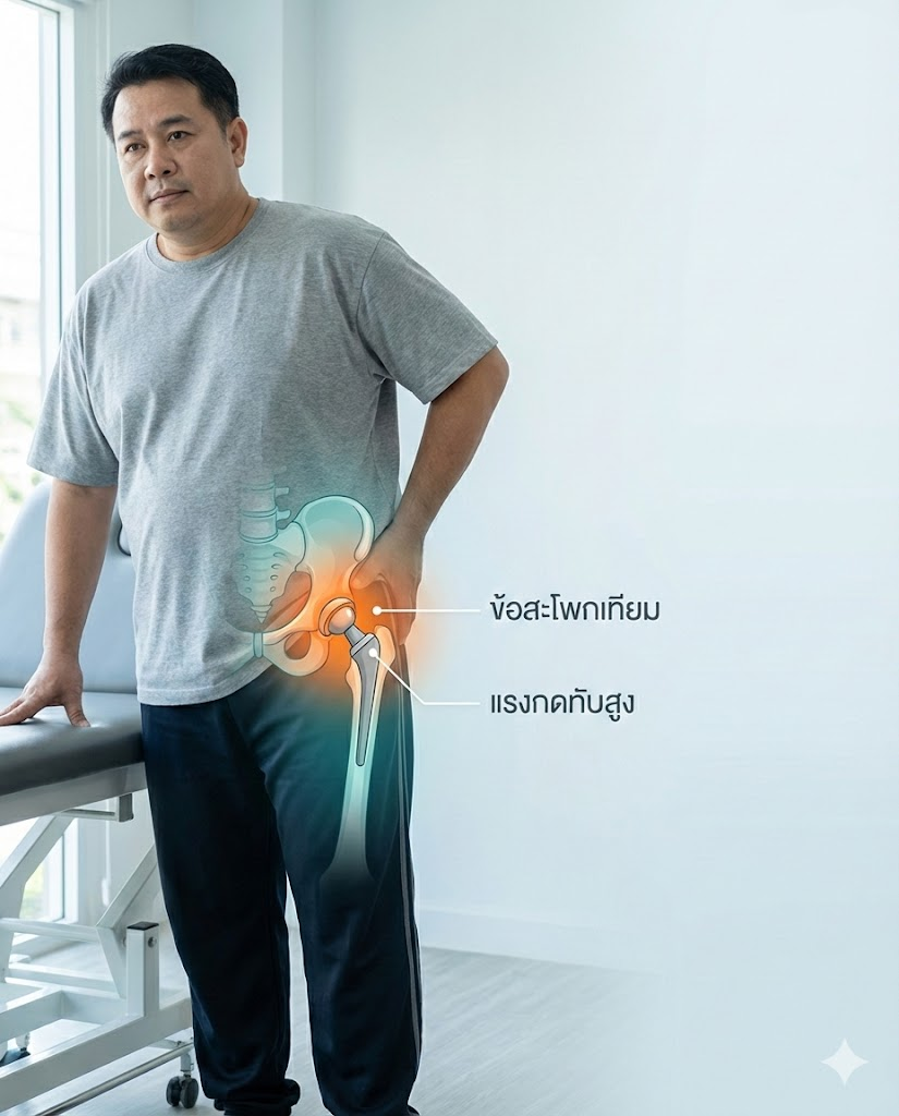 เปลี่ยนสะโพกได้ 3 เดือน น้ำหนัก 117 กิโลฯ อยาก “สควอช” ลดพุงทำได้ไหม?