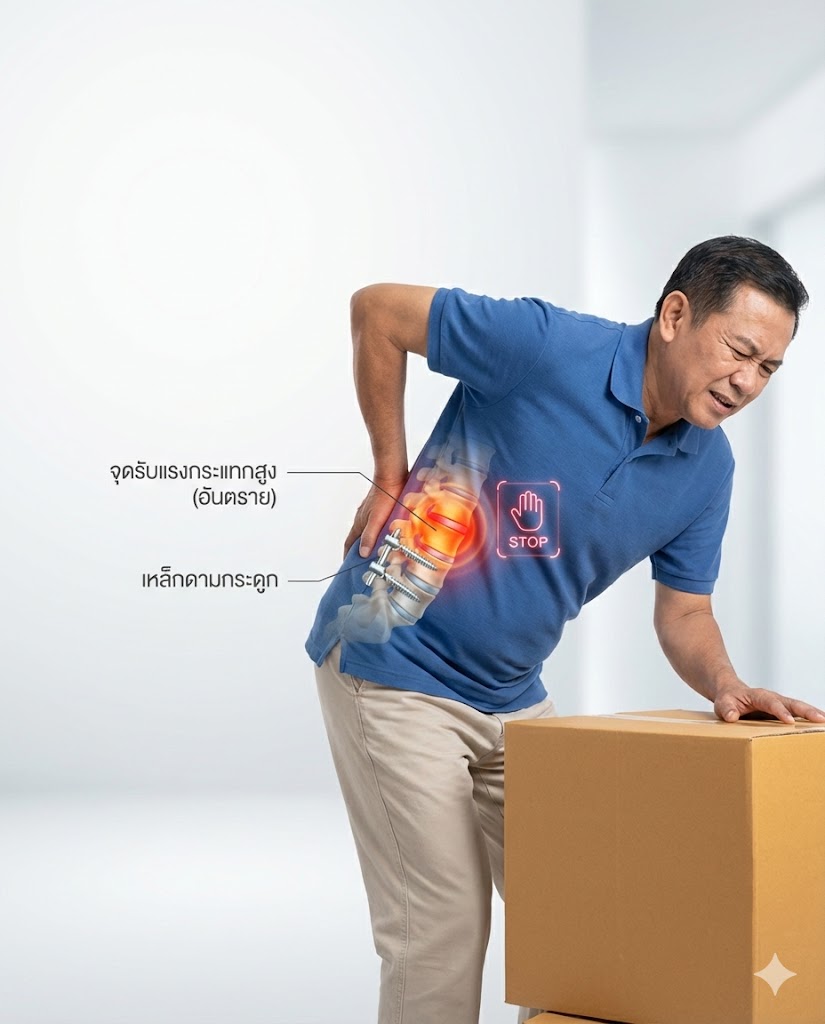 ผ่าตัดหลังมาแล้ว หายปวดแล้ว จะกลับไปใช้ชีวิตสุดเหวี่ยงแค่ไหนก็ได้?"