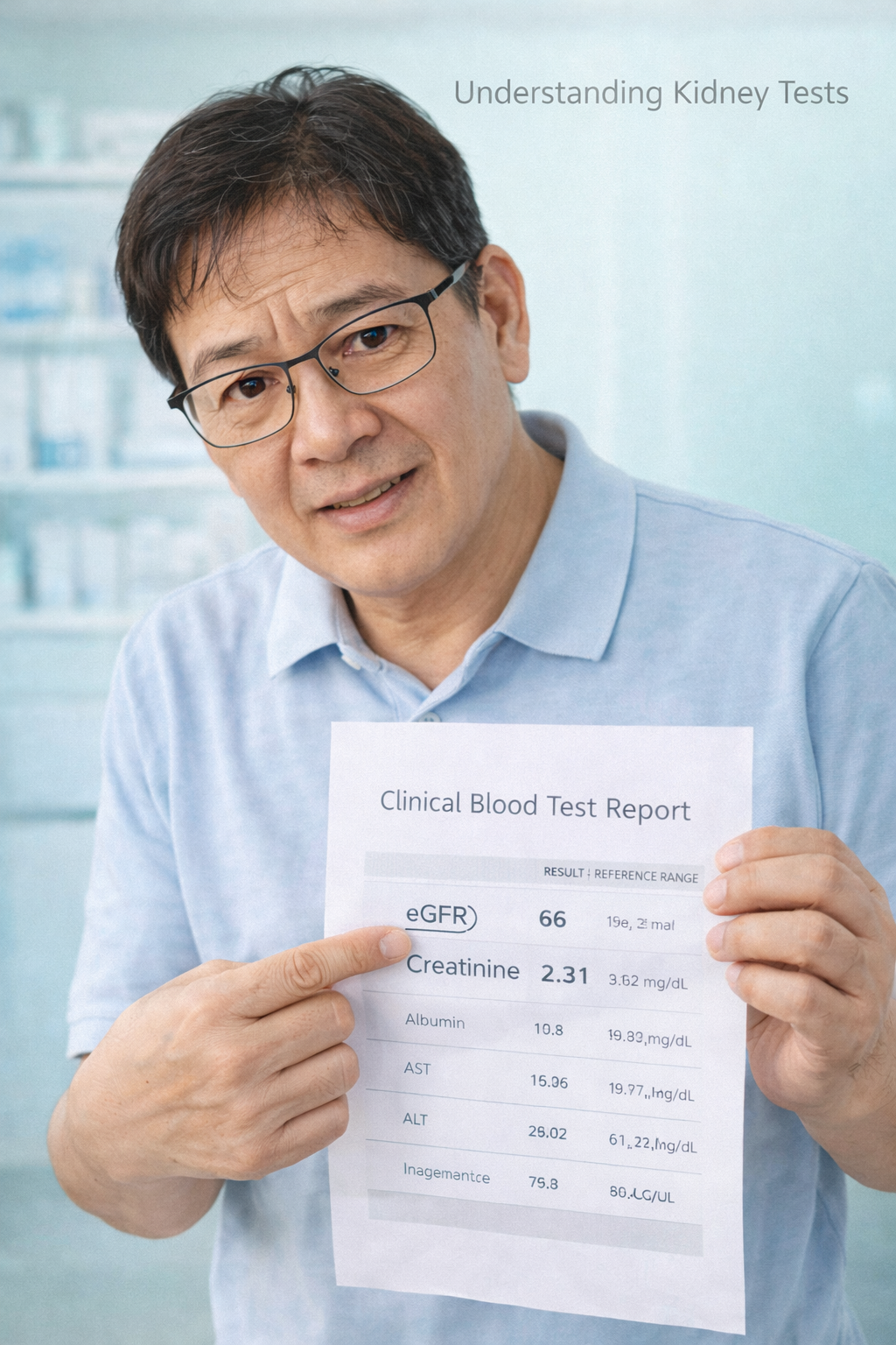 วิธีอ่านผลเลือดไต (eGFR & Creatinine) ฉบับเข้าใจง่าย สำหรับคนเป็นเก๊าท์ที่อยากรักษาให้ตรงจุดและถนอมไตไปนานๆ