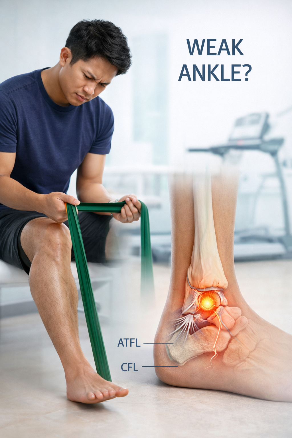 5 สาเหตุที่ทำให้ข้อเท้าพลิกซ้ำซาก (Chronic Ankle Instability)