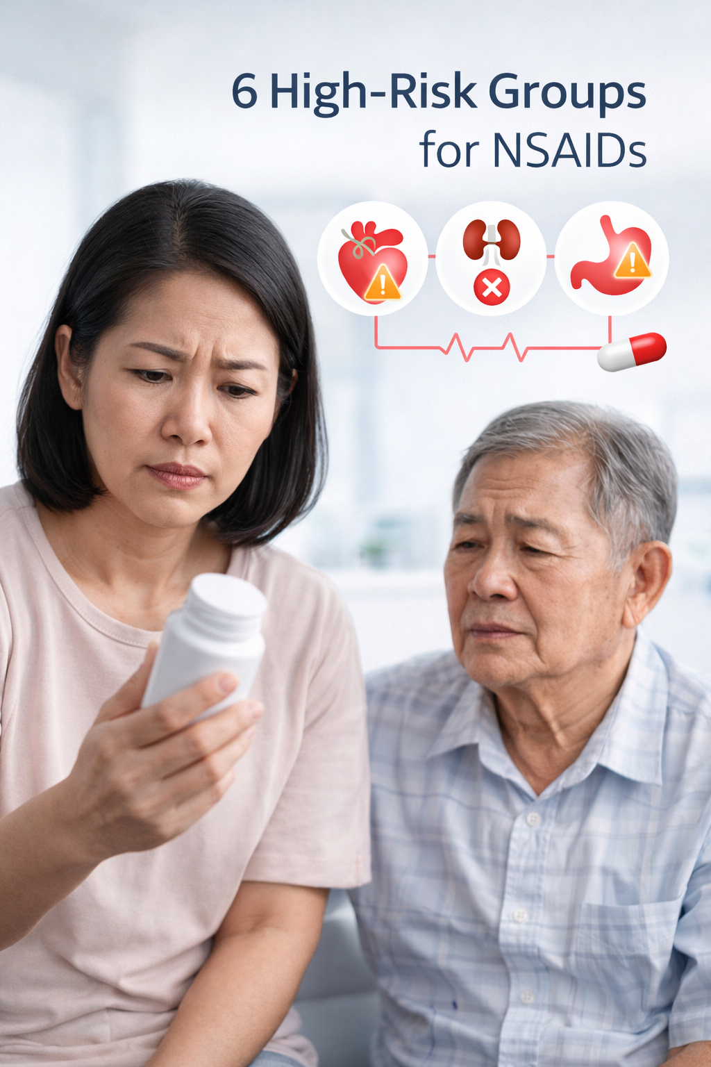 6 กลุ่มเสี่ยงที่ควร "เลี่ยง" ยาลดอักเสบ (NSAIDs) ยาดีที่อาจกลายเป็นยาอันตราย