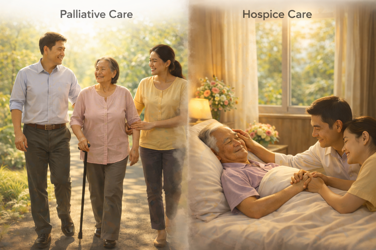 “Palliative care ต่างจาก Hospice อย่างไร?”