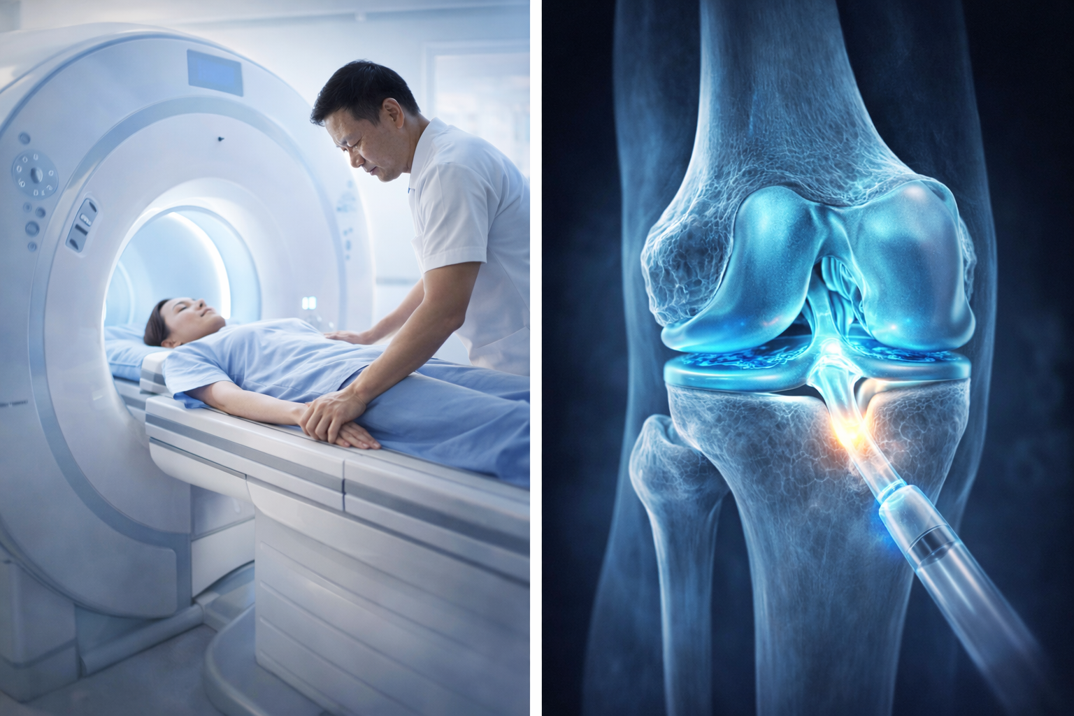 ปวดเข่าก๊อกแก๊ก หรือปวดรุนแรง? เมื่อไหร่ที่ต้องพึ่งเครื่อง MRI มาหาคำตอบกันครับ