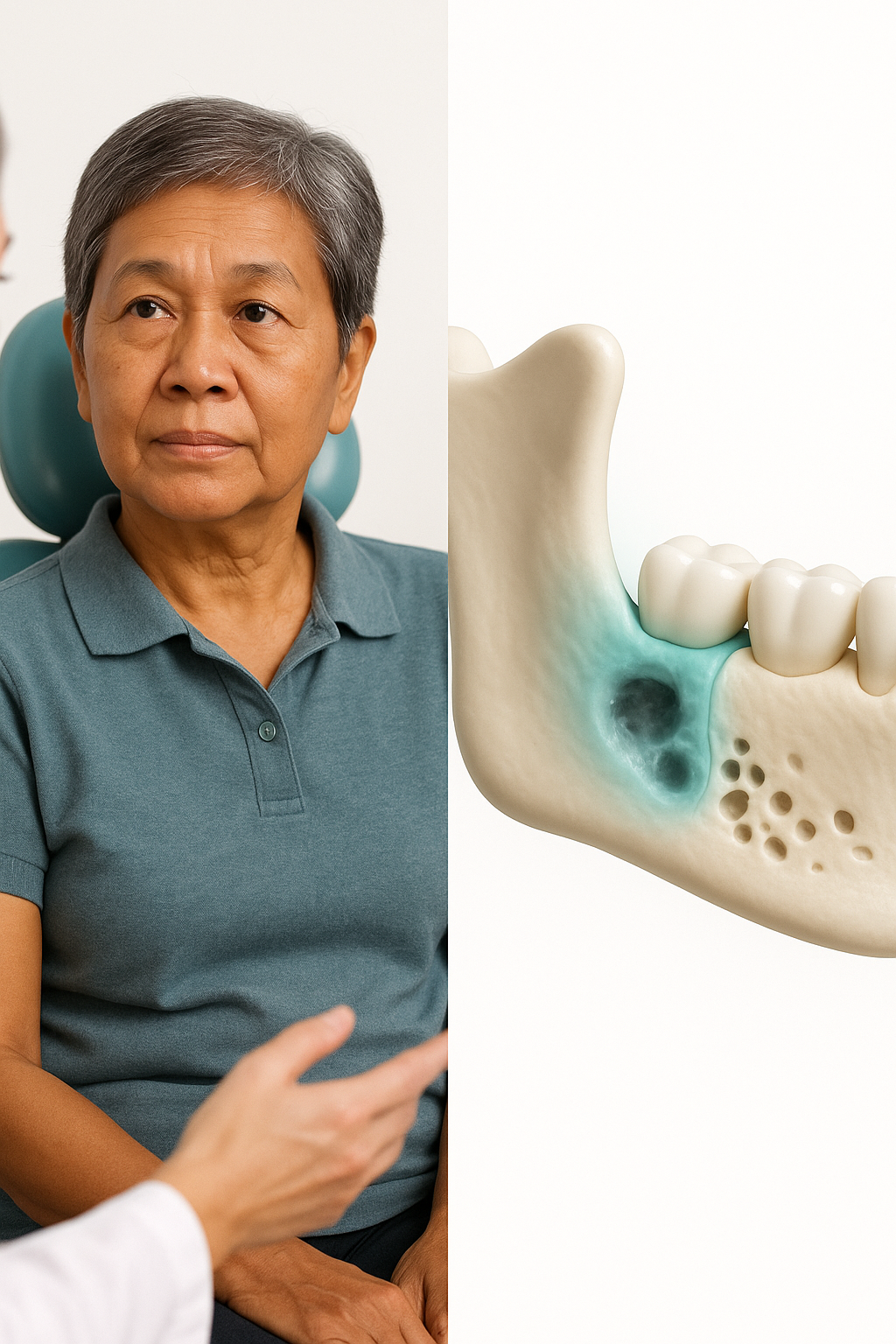 เพิ่งฉีด "ยา Denosumab" (ยารักษากระดูกพรุน) ไปเมื่อไม่กี่วัน... จะไปอุดฟันหรือขูดหินปูนได้ไหม?
