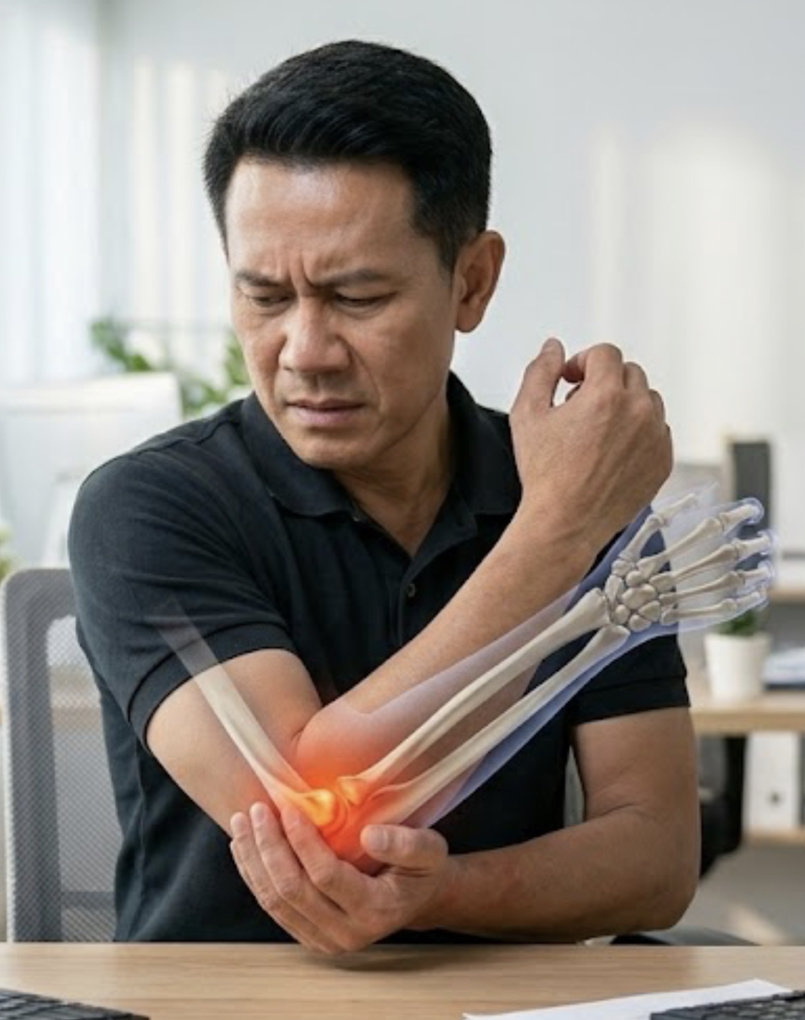 ชามือที่นิ้วก้อย…แค่เหน็บชาธรรมดา หรือเส้นประสาทที่ข้อศอกกำลังถูกเบียด?