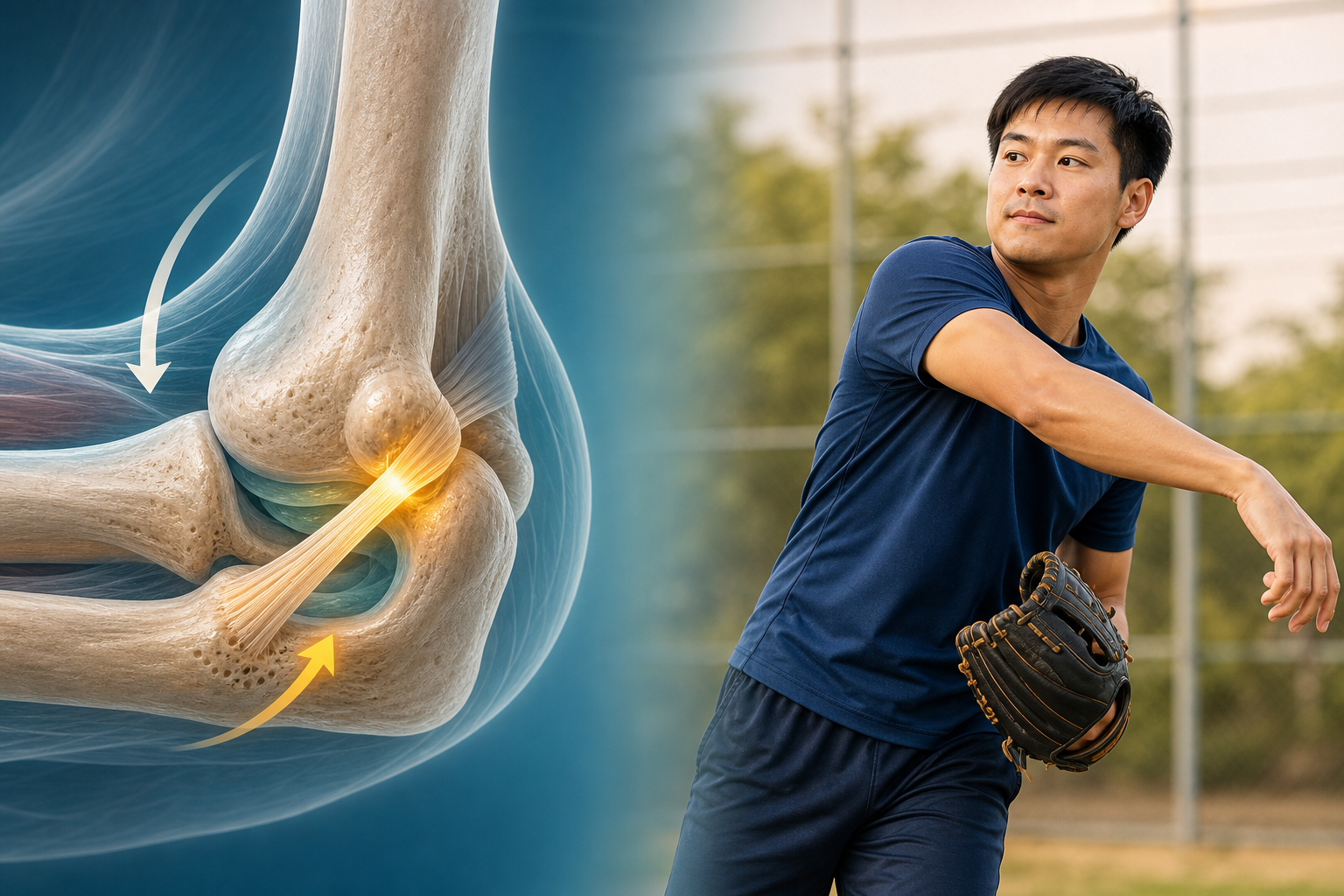 เส้นเอ็นข้อศอกฉีก ไม่ได้แปลว่าหมดอาชีพ — ถ้ารู้จัก Tommy John Surgery