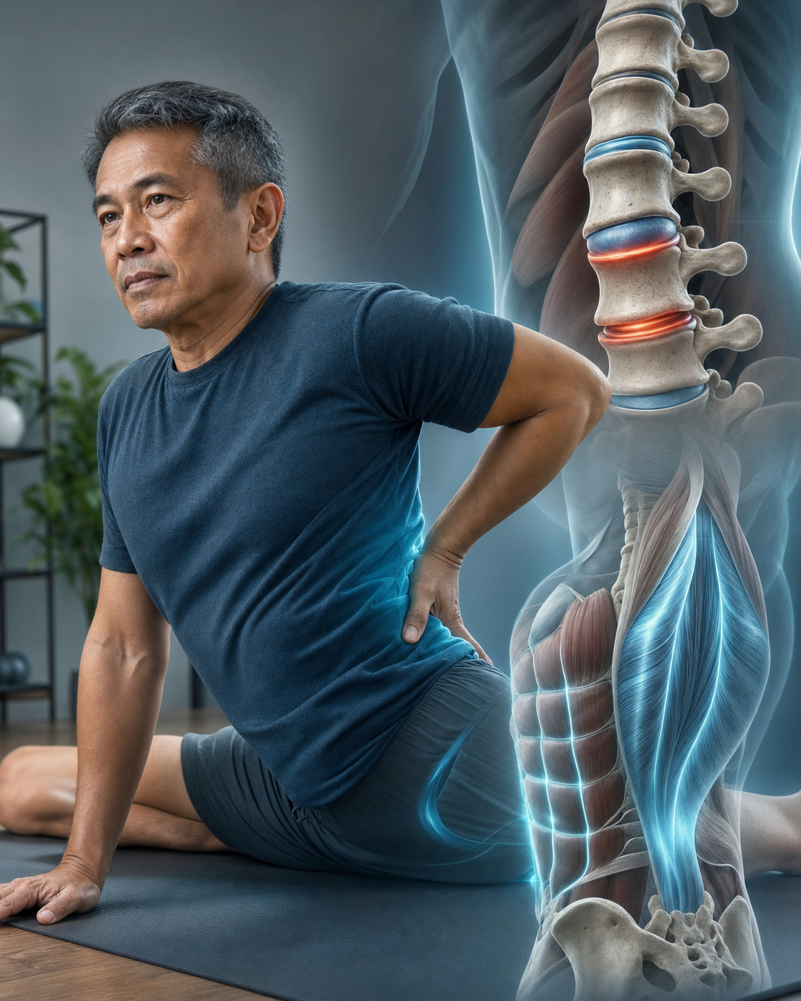 ปวดเข่า ปวดหลัง — ทำ Exercise เองที่บ้านได้ไหม รู้ได้ยังไงว่าปลอดภัย